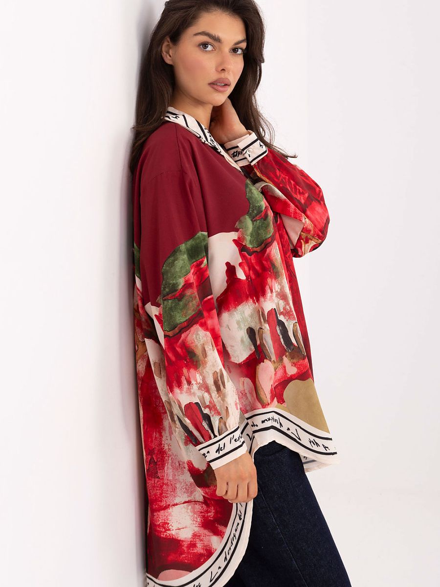 Košile s dlouhým rukávem  model 218392 Rue Paris 