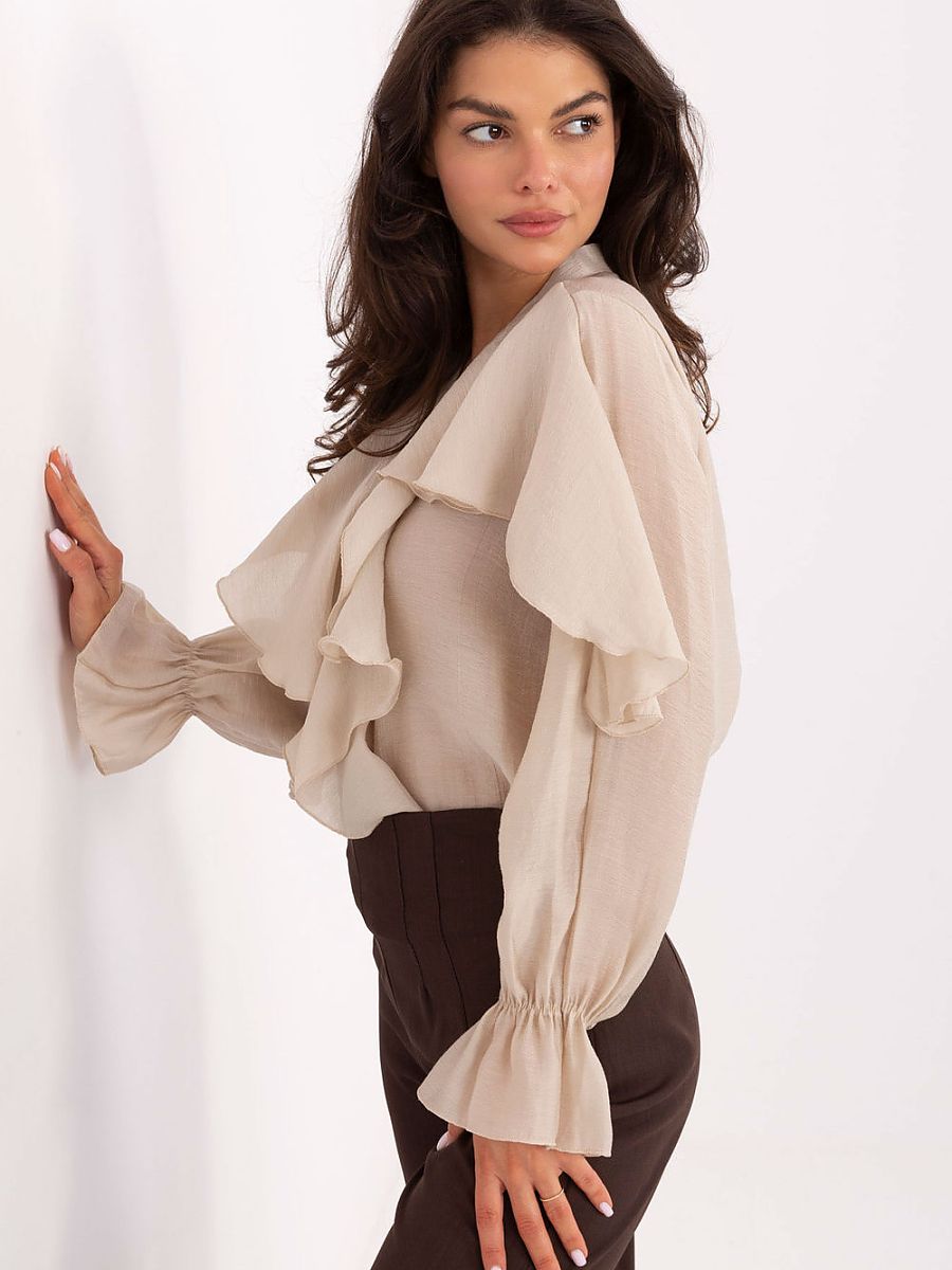 Košile s dlouhým rukávem  model 218413 Rue Paris 