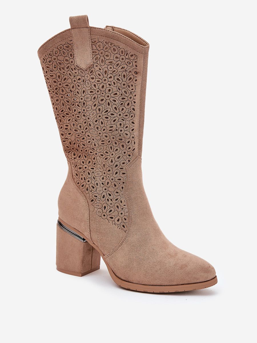 Ažurové kozačky  model 218494 Step in style 