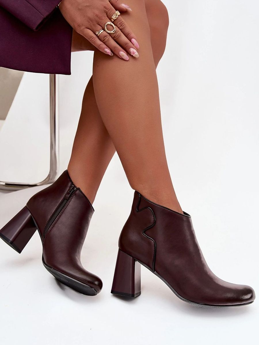 Boty na podpatku  model 218707 Step in style 