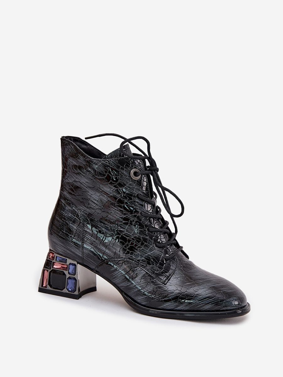 Boty na podpatku  model 218722 Step in style 