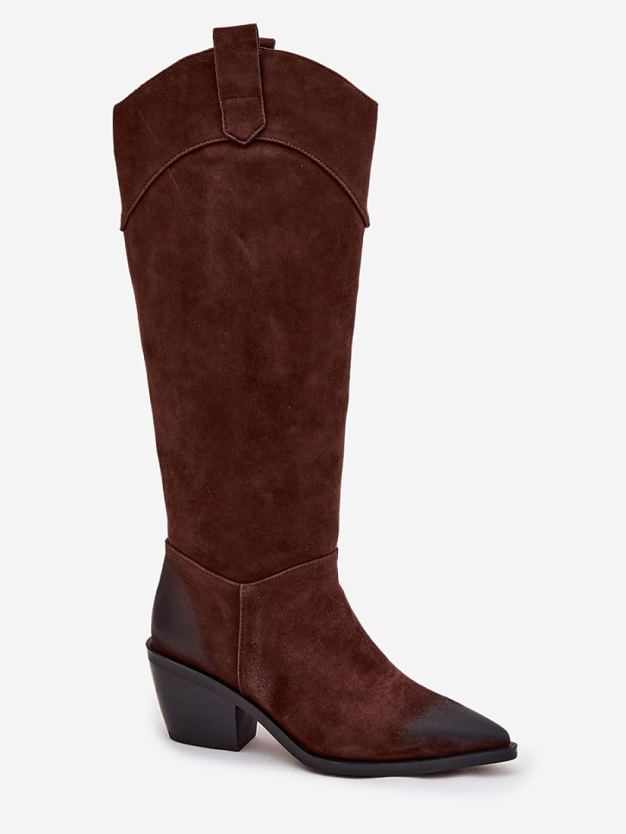 Kozačky na podpatku  model 219399 Step in style 