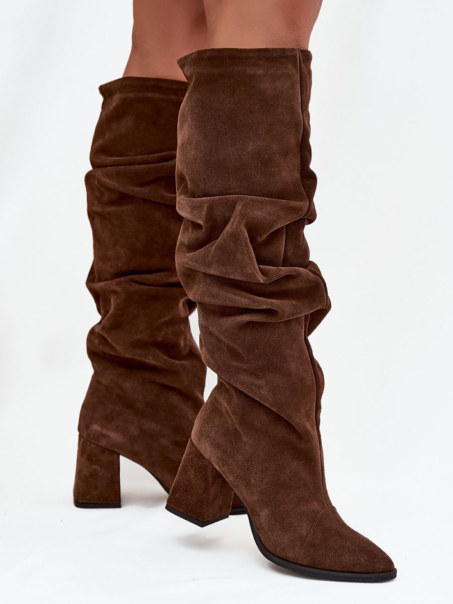 Kozačky na podpatku  model 219401 Step in style 