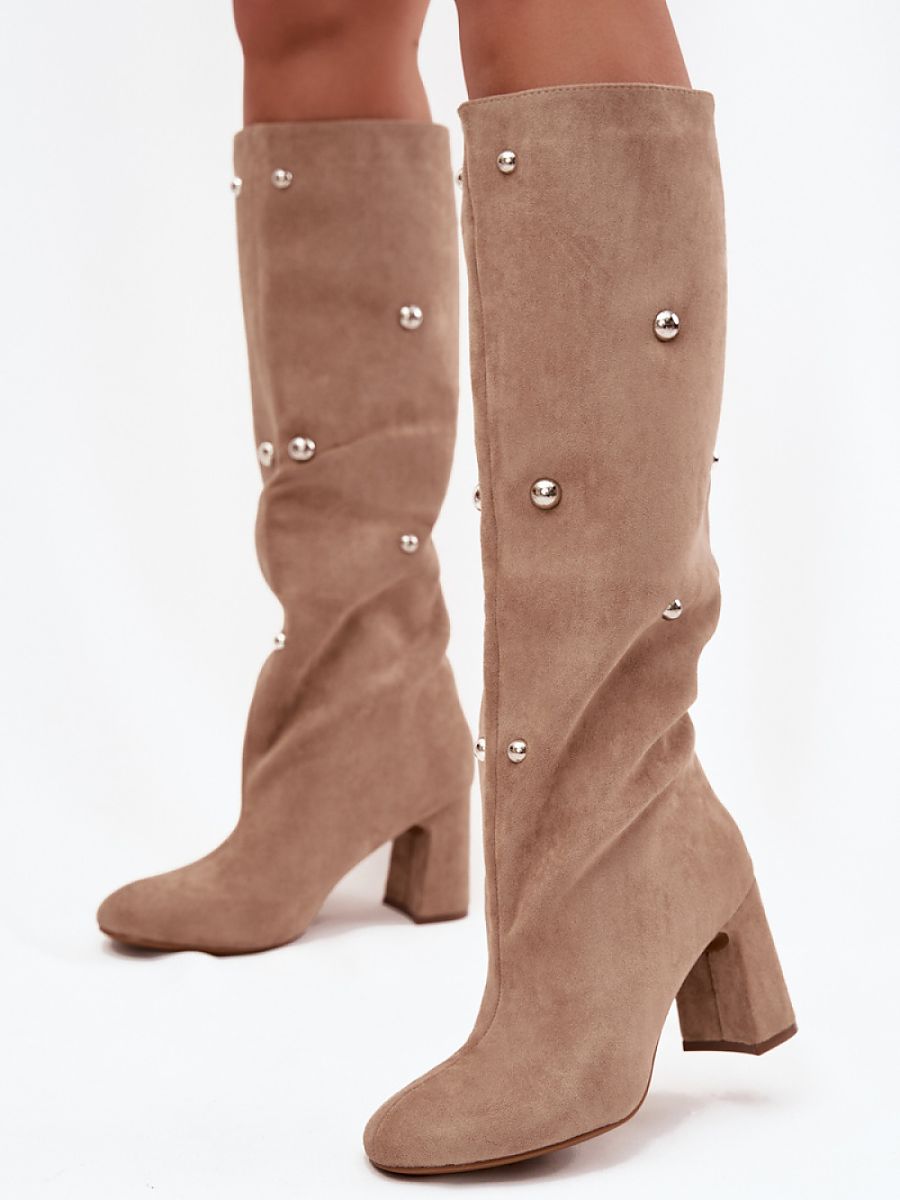 Kozačky na podpatku  model 219861 Step in style 
