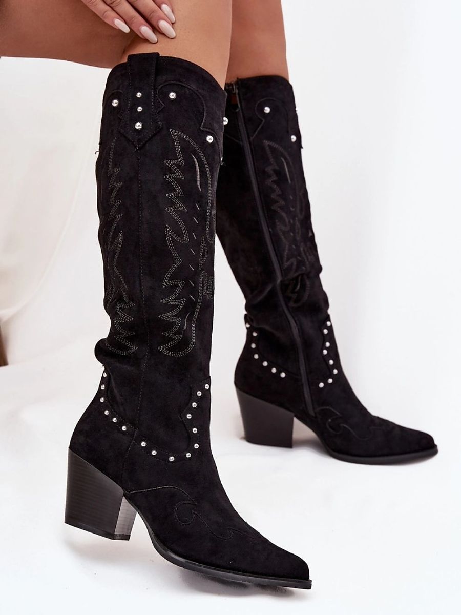 Kozačky na podpatku  model 219859 Step in style 