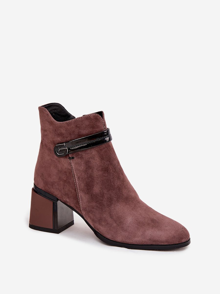 Boty na podpatku  model 220198 Step in style 