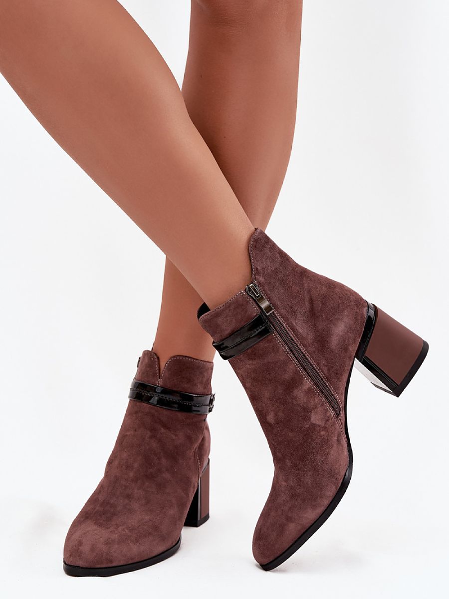 Boty na podpatku  model 220198 Step in style 