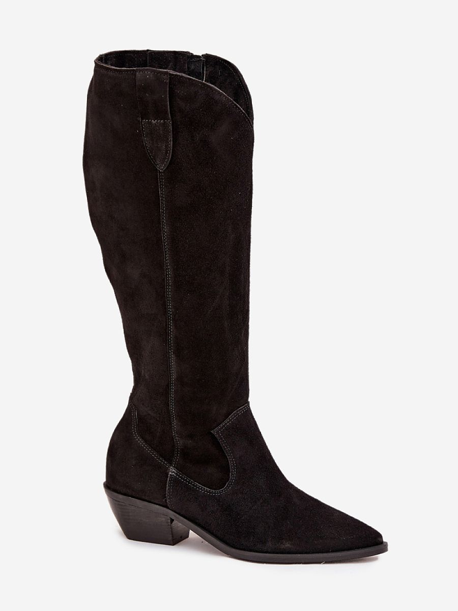 Kozačky na podpatku  model 220210 Step in style 