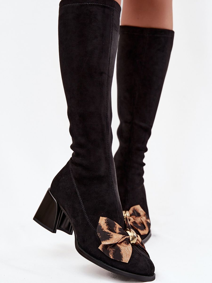 Kozačky na podpatku  model 220214 Step in style 