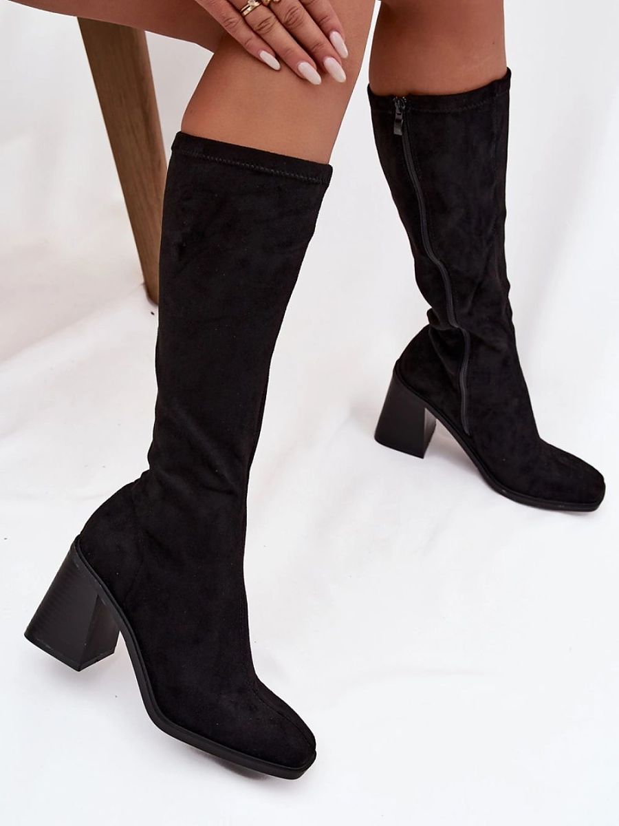 Kozačky na podpatku  model 220222 Step in style 