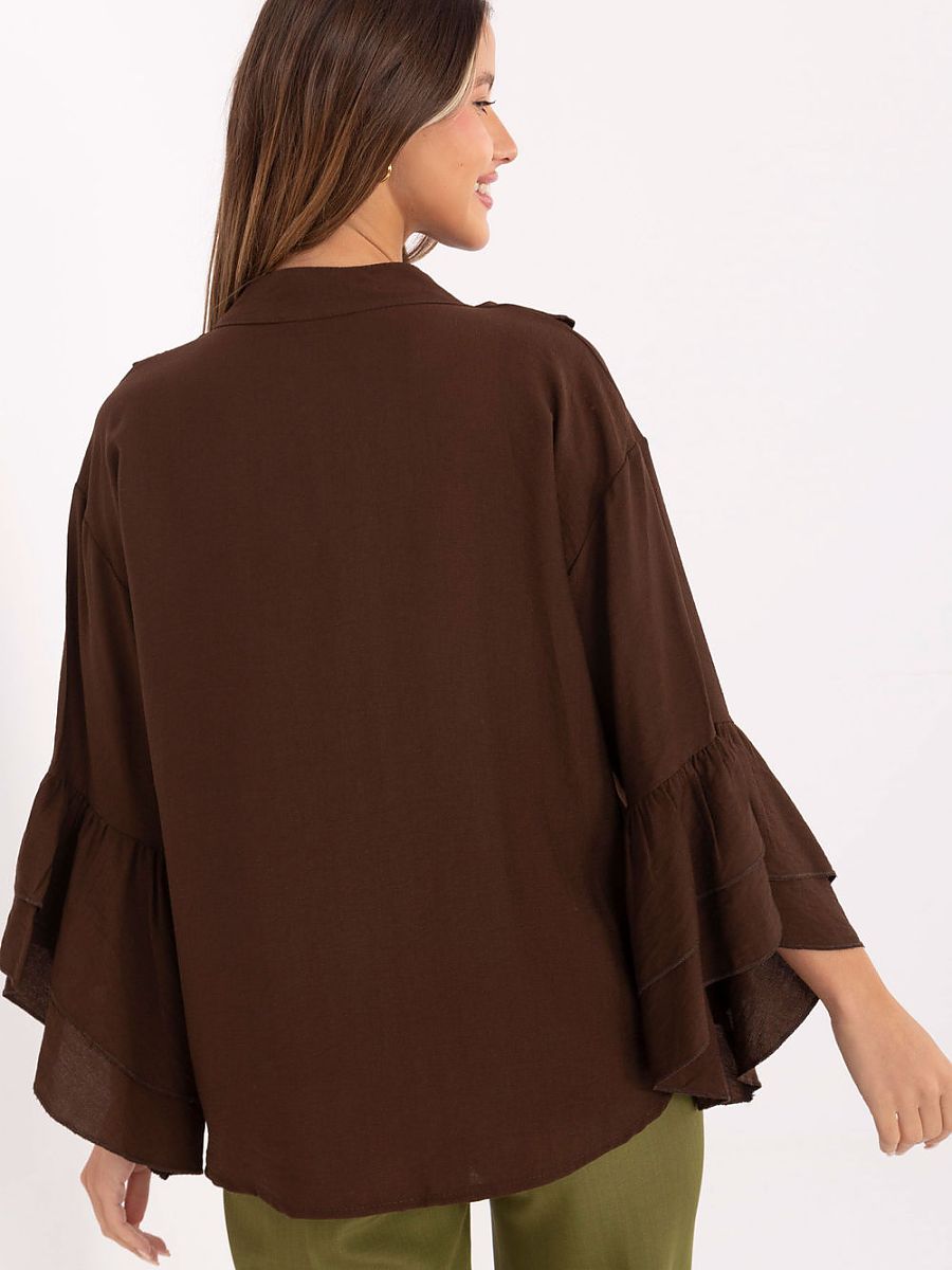 Košile s dlouhým rukávem  model 220228 Rue Paris 