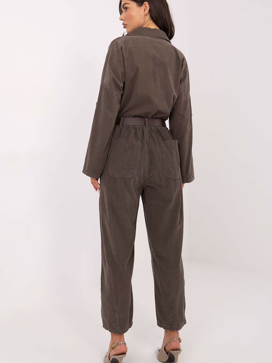 Kordové kalhoty model 220815 Italy Moda 