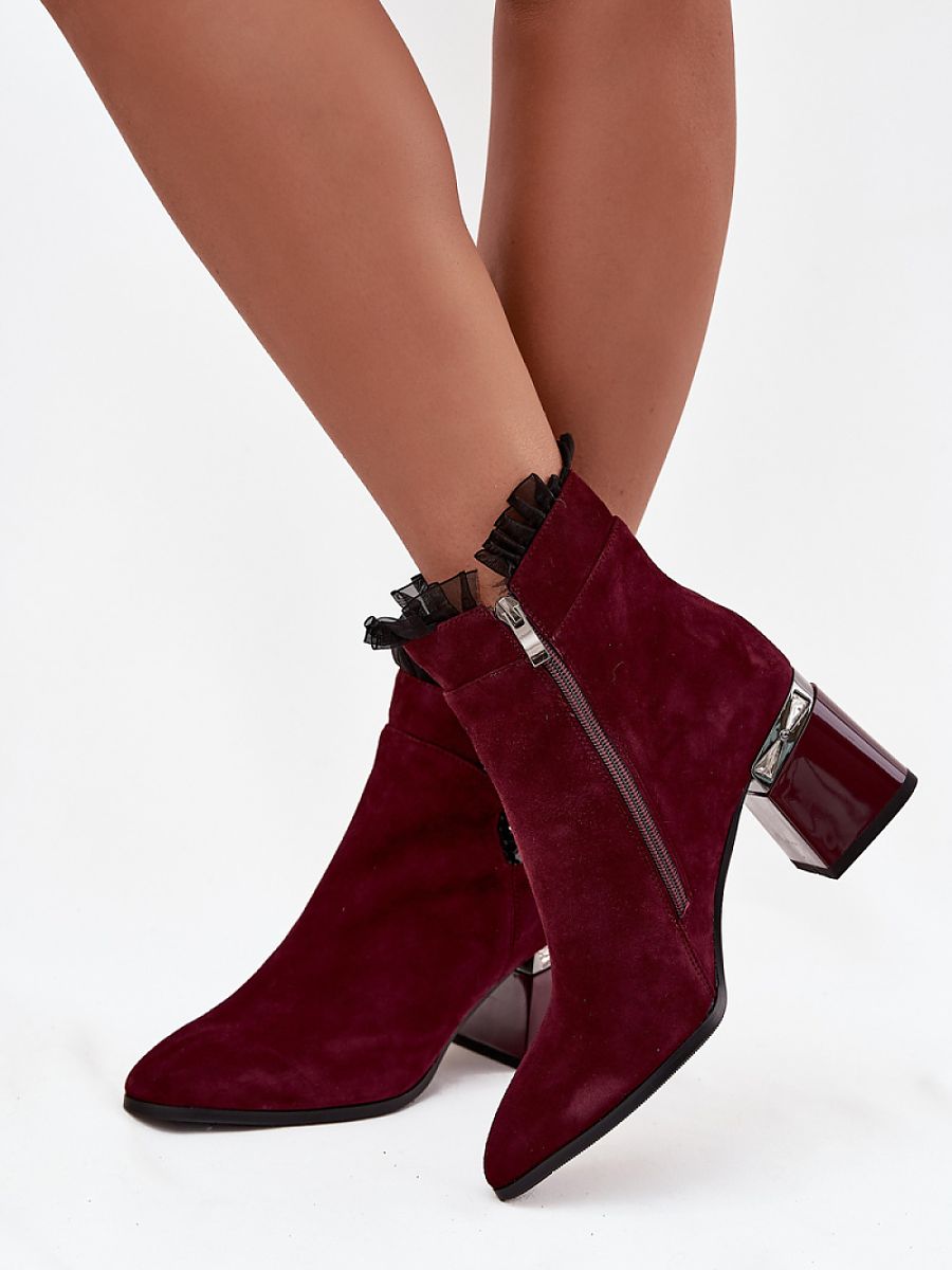 Boty na podpatku  model 221134 Step in style 