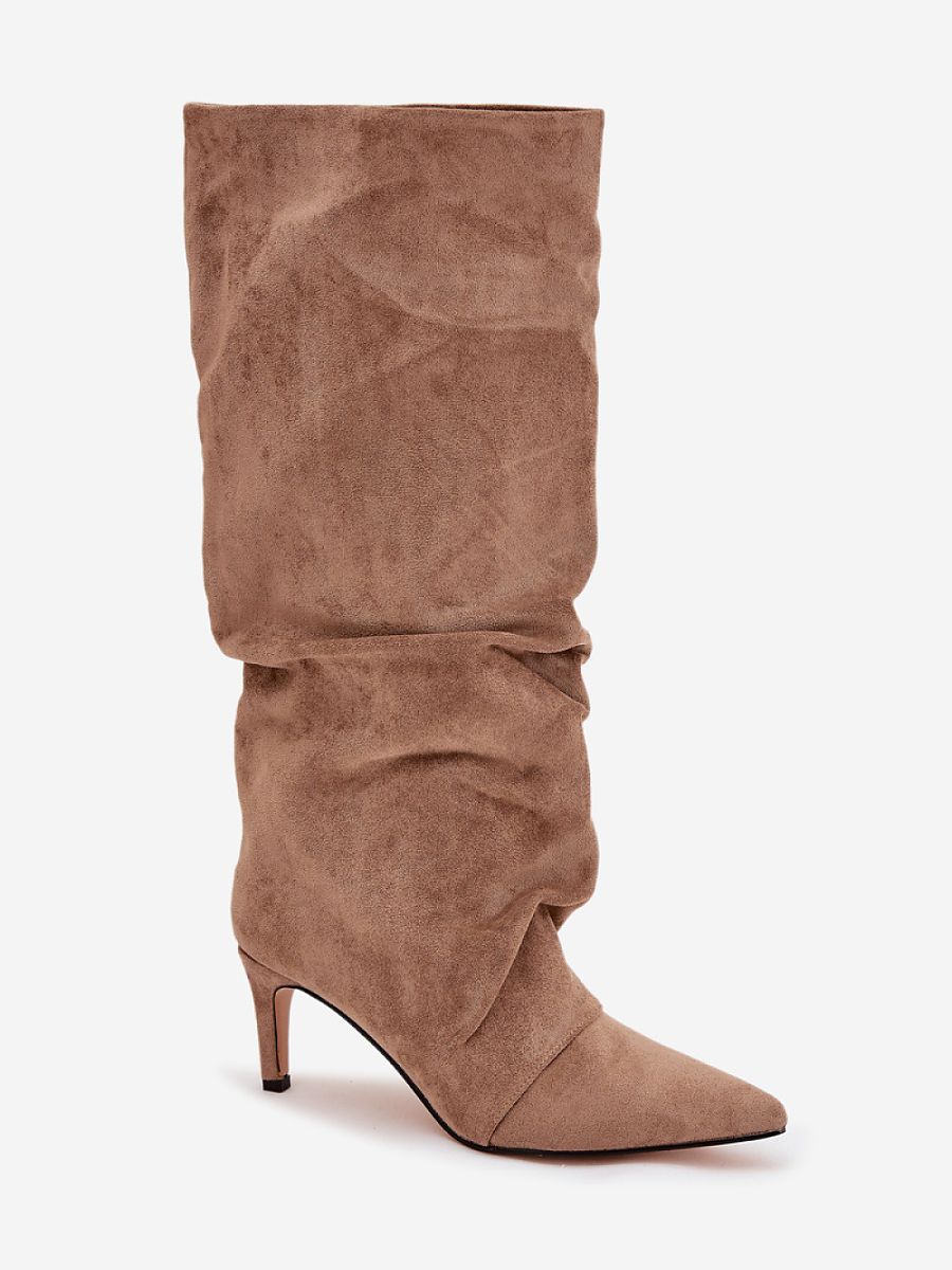 Kozačky na podpatku  model 221153 Step in style 