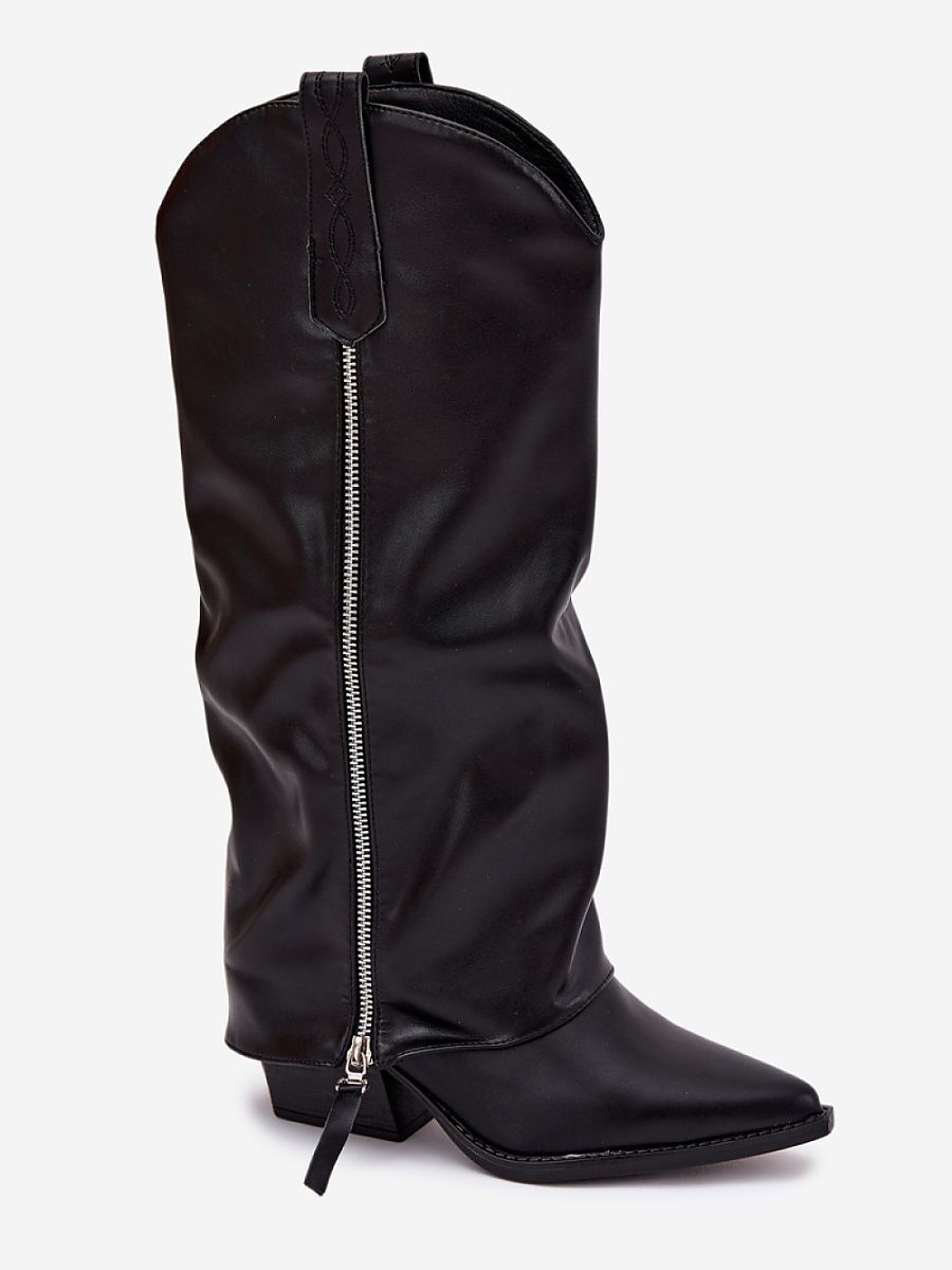 Kozačky na podpatku  model 221525 Step in style 