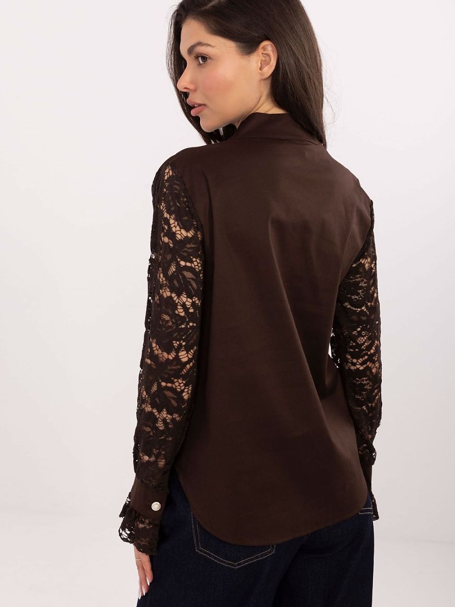 Košile s dlouhým rukávem  model 221577 Italy Moda 