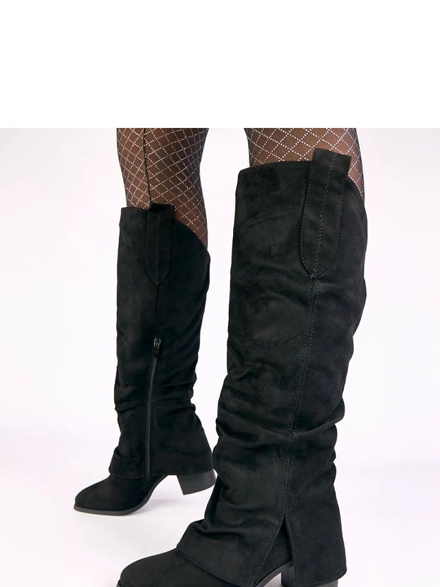 Kozačky na podpatku  model 221633 Solea 