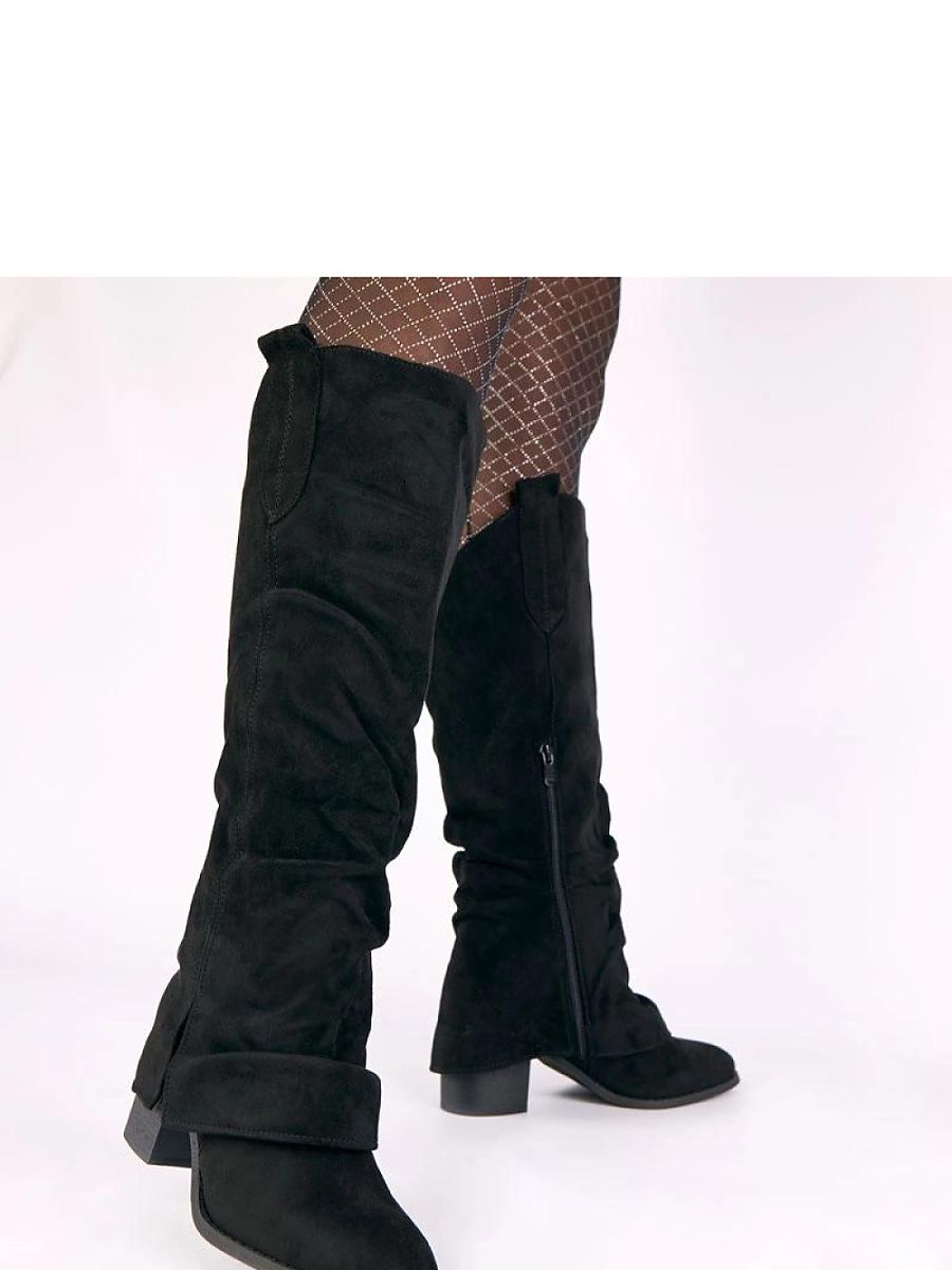 Kozačky na podpatku  model 221633 Solea 