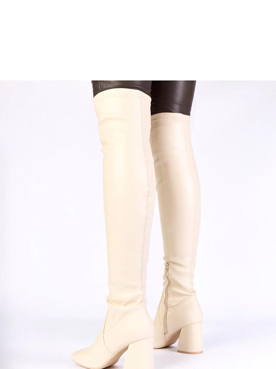 Kozačky na podpatku  model 221677 Solea 