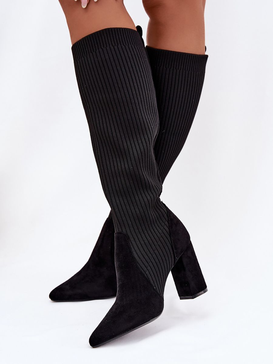 Kozačky na podpatku  model 221897 Step in style 