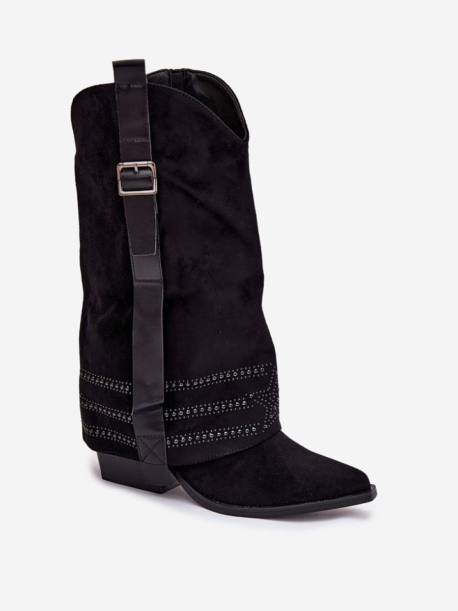 Kozačky na podpatku  model 221907 Step in style 