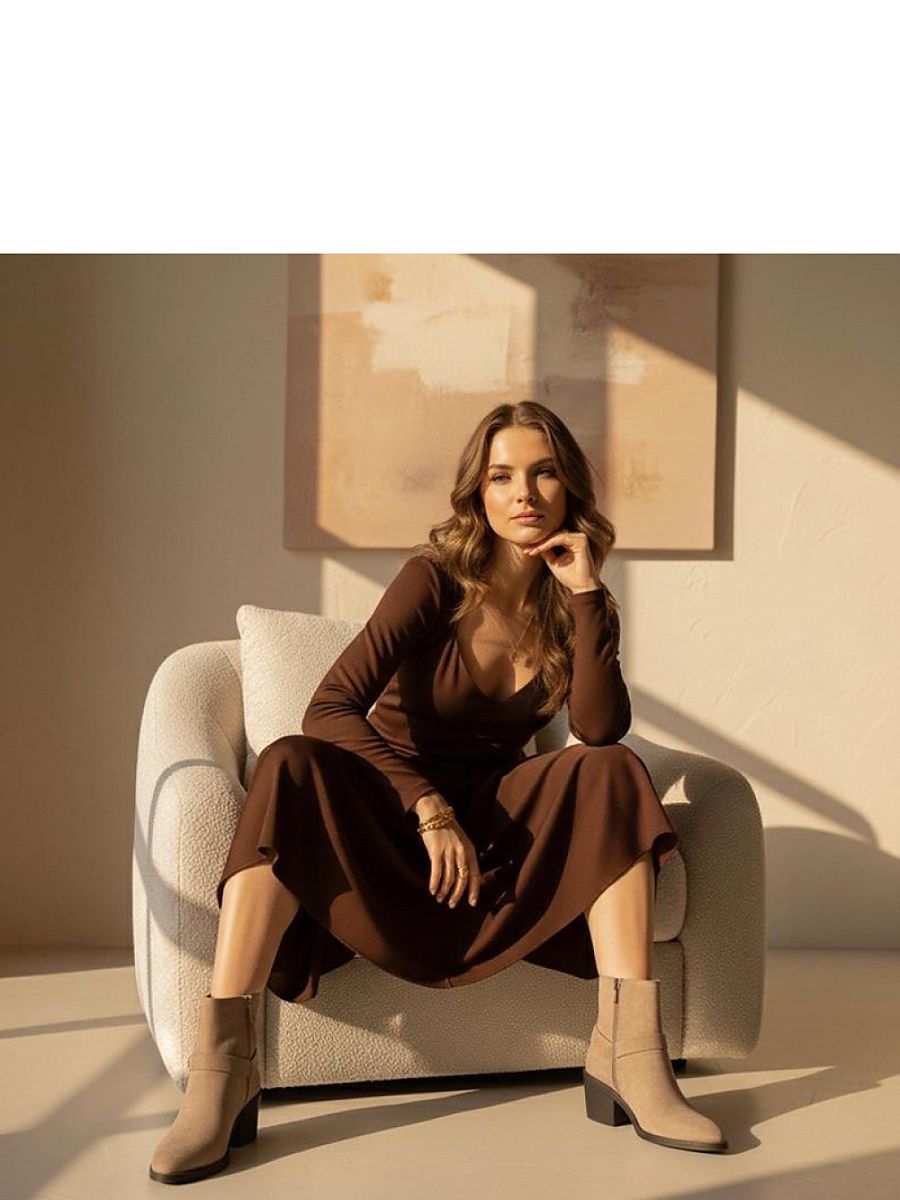 Boty na podpatku  model 222049 Solea 