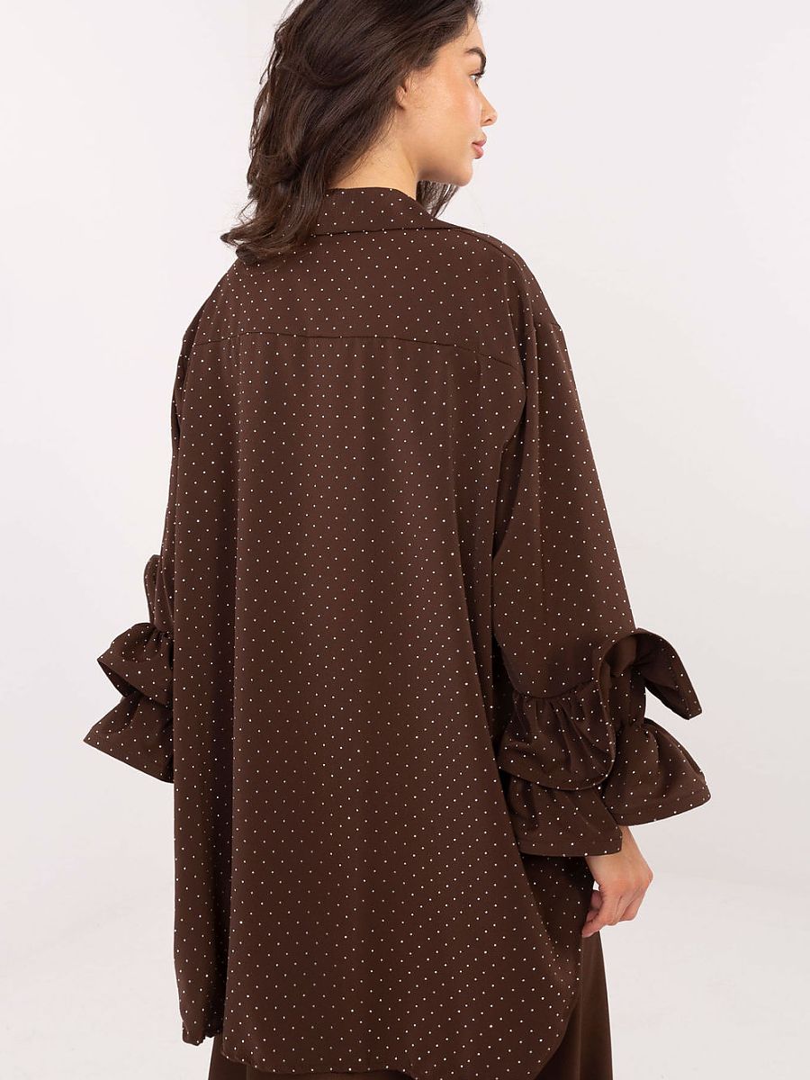 Košile s dlouhým rukávem  model 222149 Italy Moda 