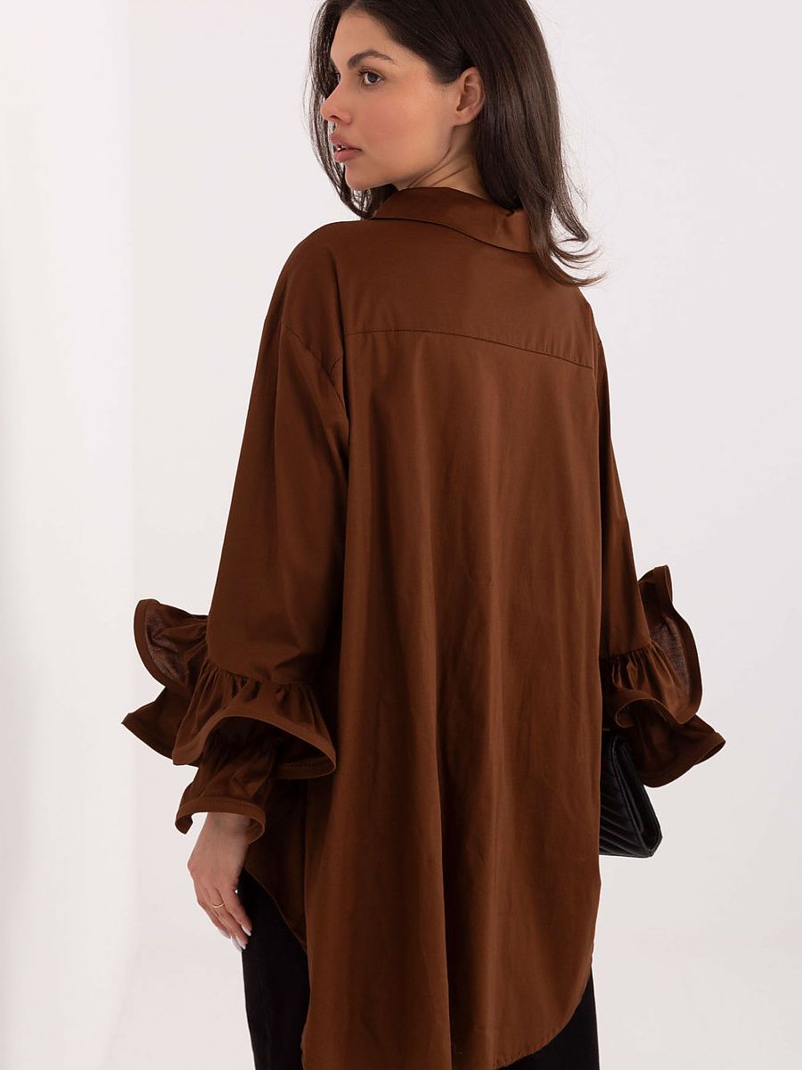 Košile s dlouhým rukávem  model 222314 Italy Moda 