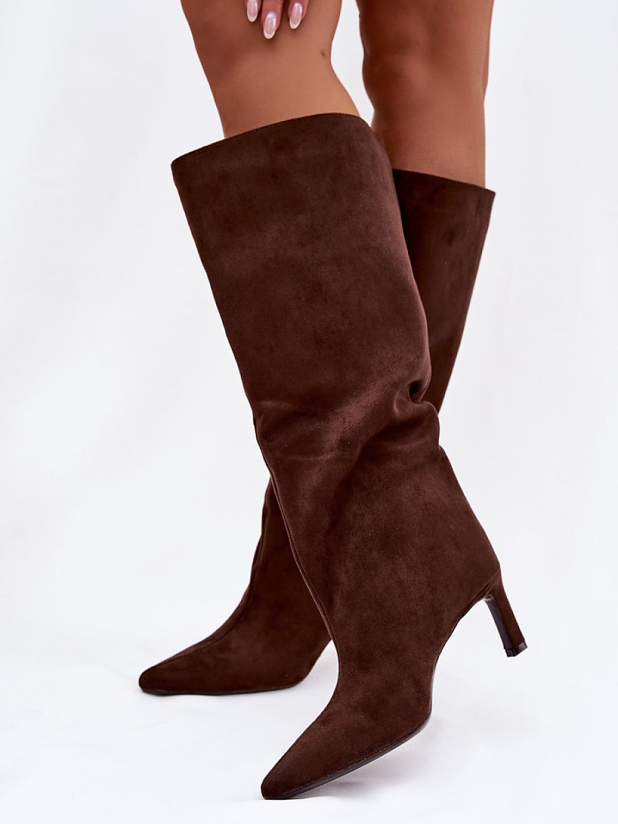 Kozačky na podpatku  model 222532 Step in style 