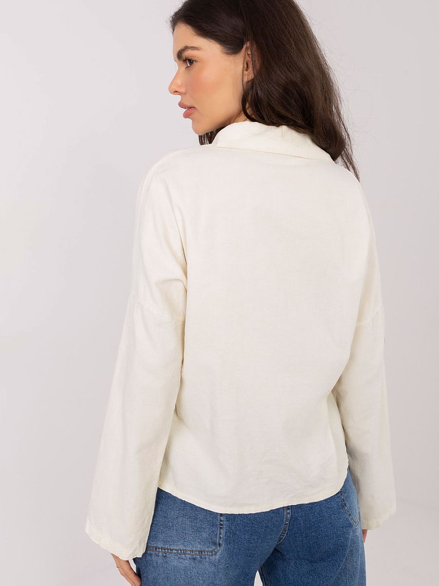 Košile s dlouhým rukávem  model 222883 Italy Moda 