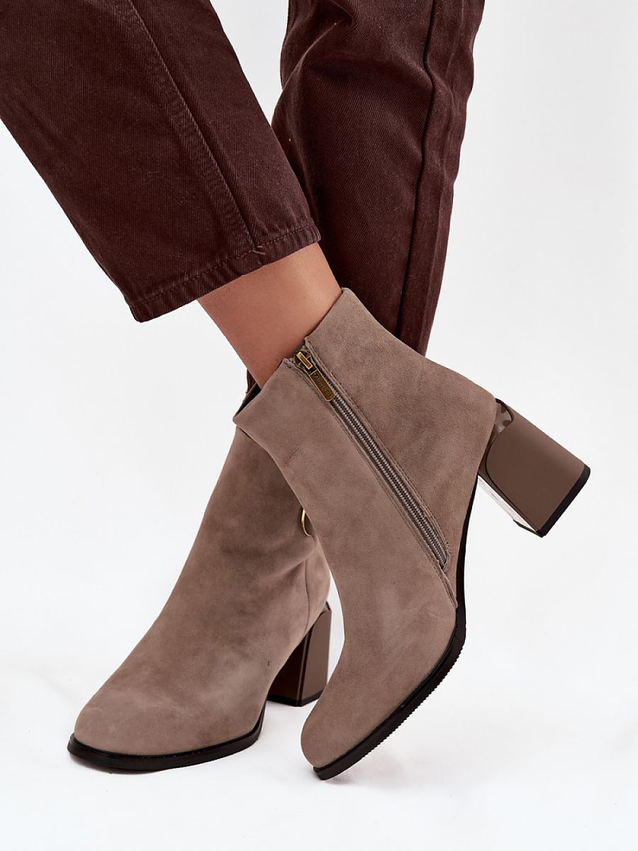 Boty na podpatku  model 222953 Step in style 