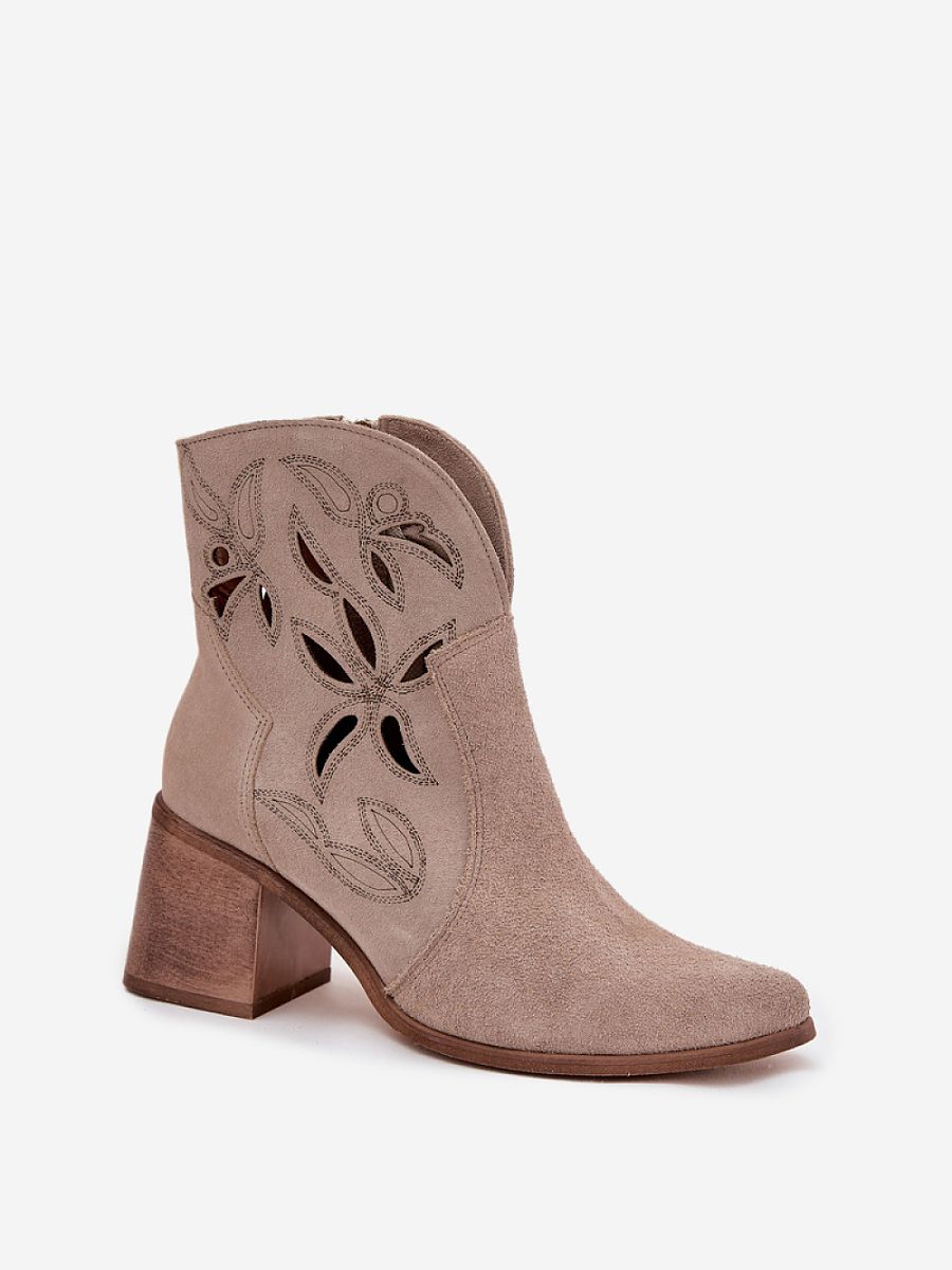 Boty na podpatku  model 222962 Step in style 