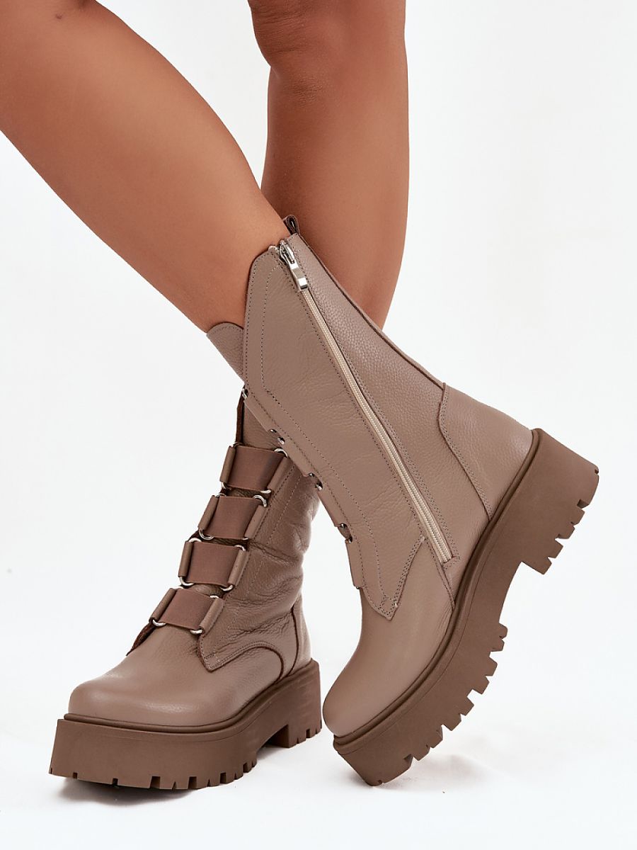 Boty na široké podrážce  model 222965 Step in style 