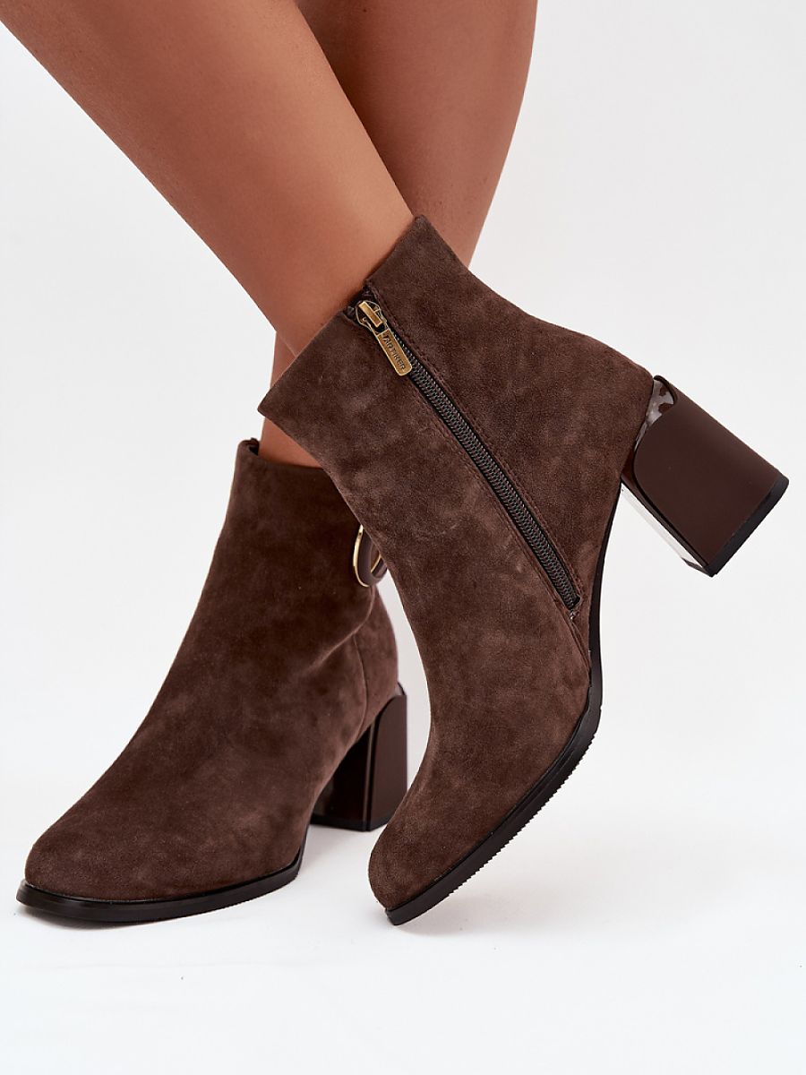 Boty na podpatku  model 222973 Step in style 