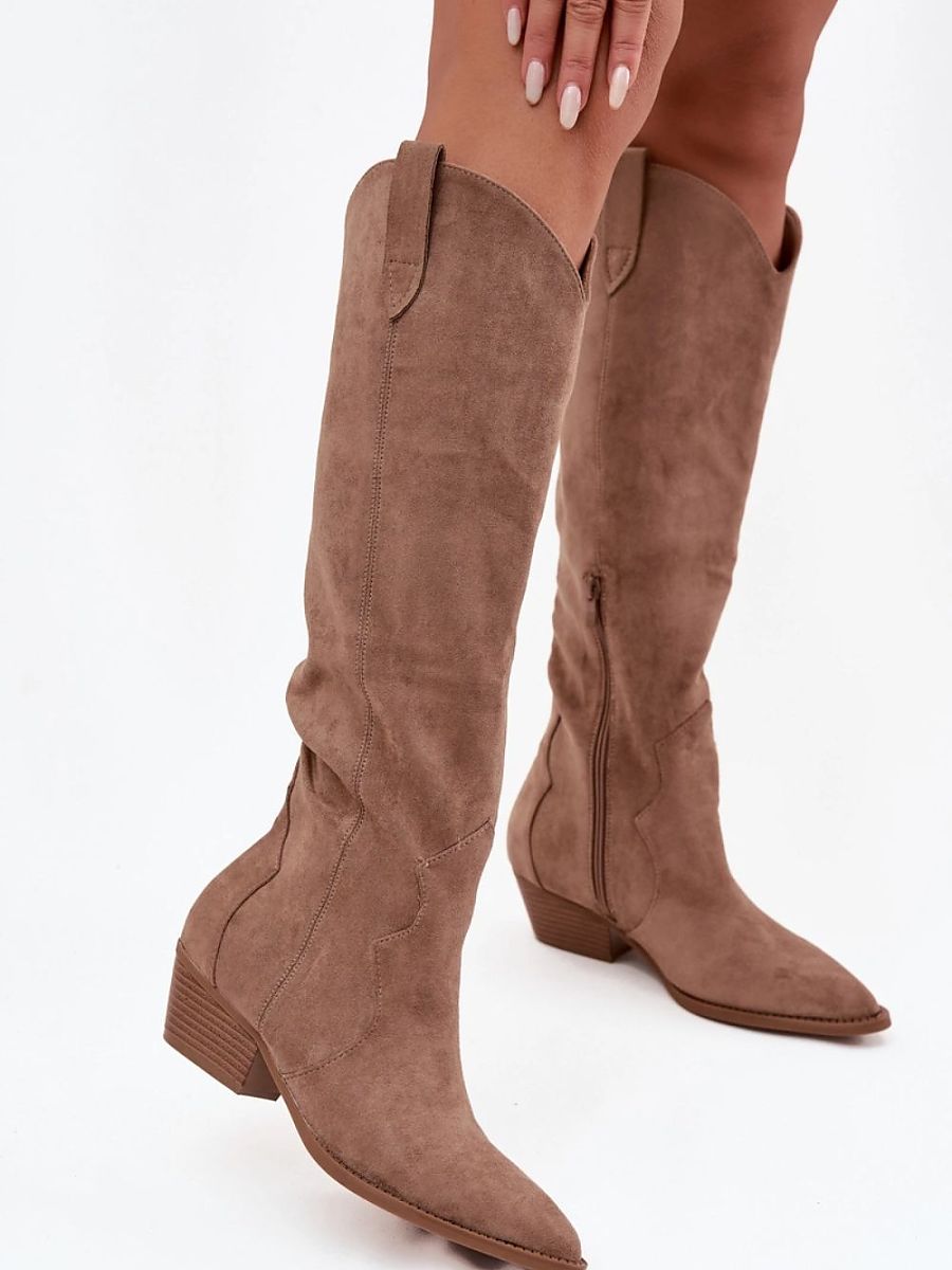 Kozačky na podpatku  model 223004 Step in style 