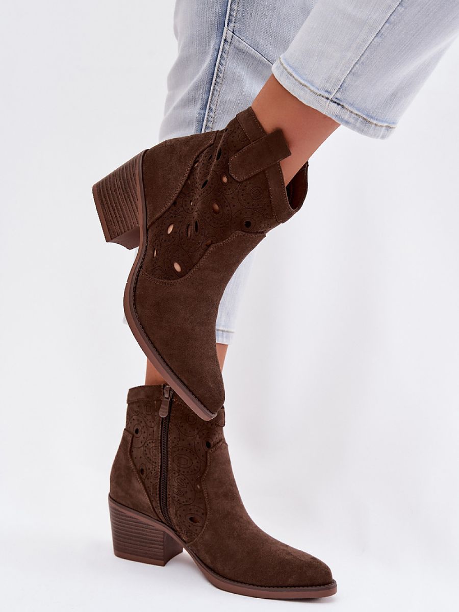 Boty na podpatku  model 223850 Step in style 
