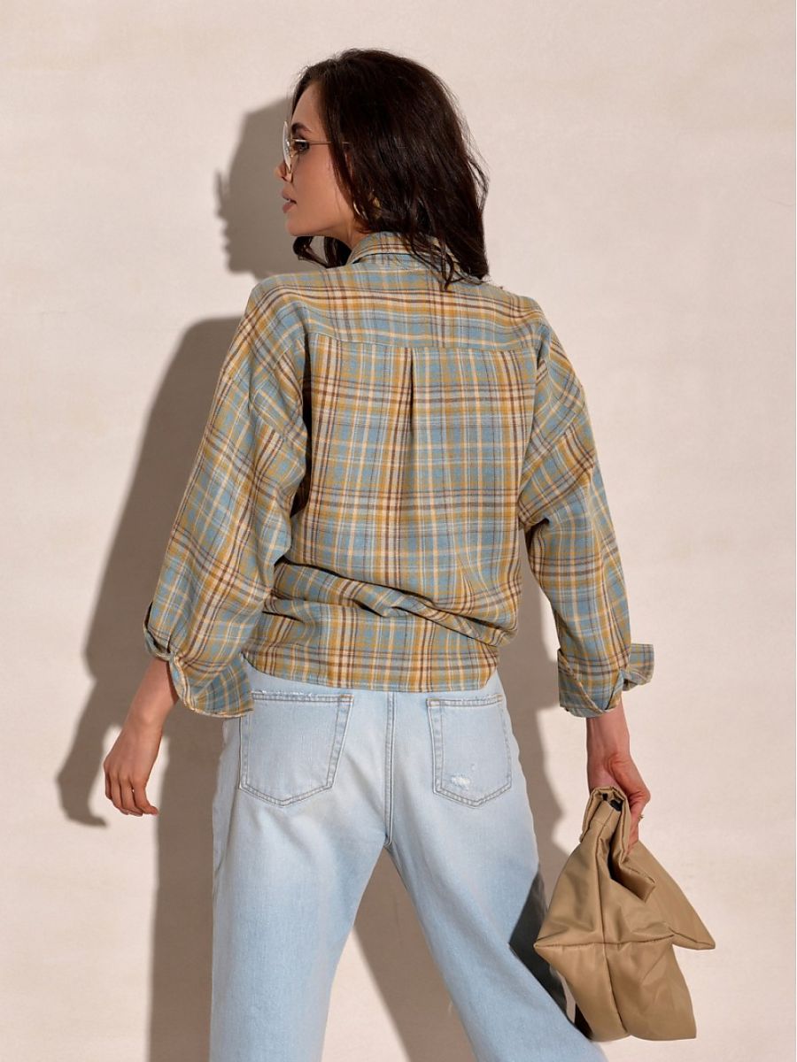 Košile s dlouhým rukávem  model 224035 Roco Fashion 