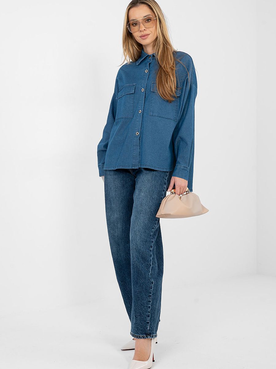 Košile s dlouhým rukávem  model 224204 Italy Moda 