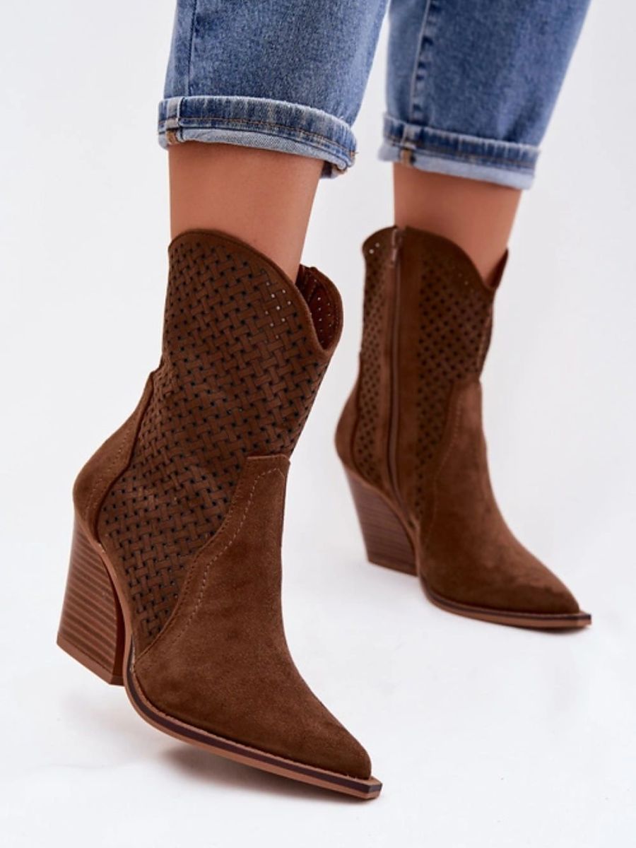 Boty na podpatku  model 224238 Step in style 
