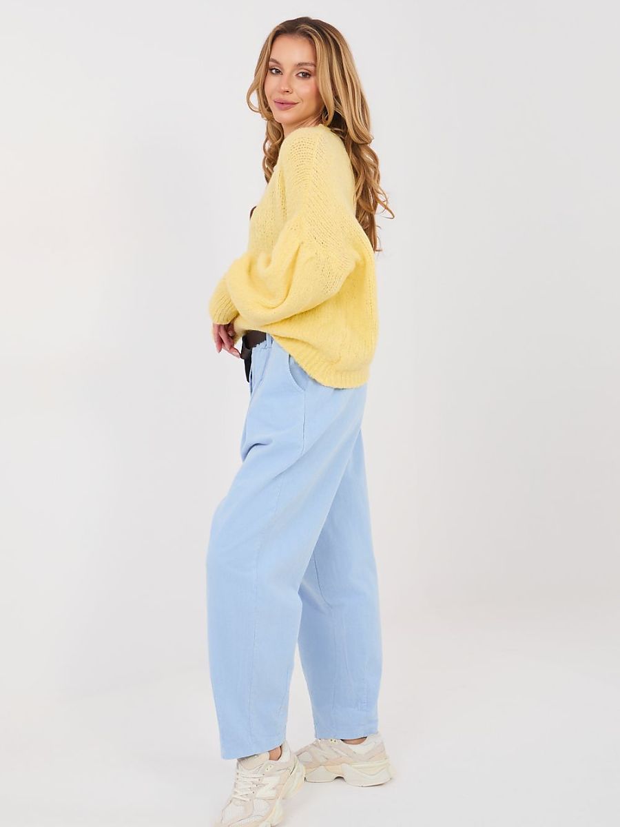 Kordové kalhoty model 224381 Italy Moda 