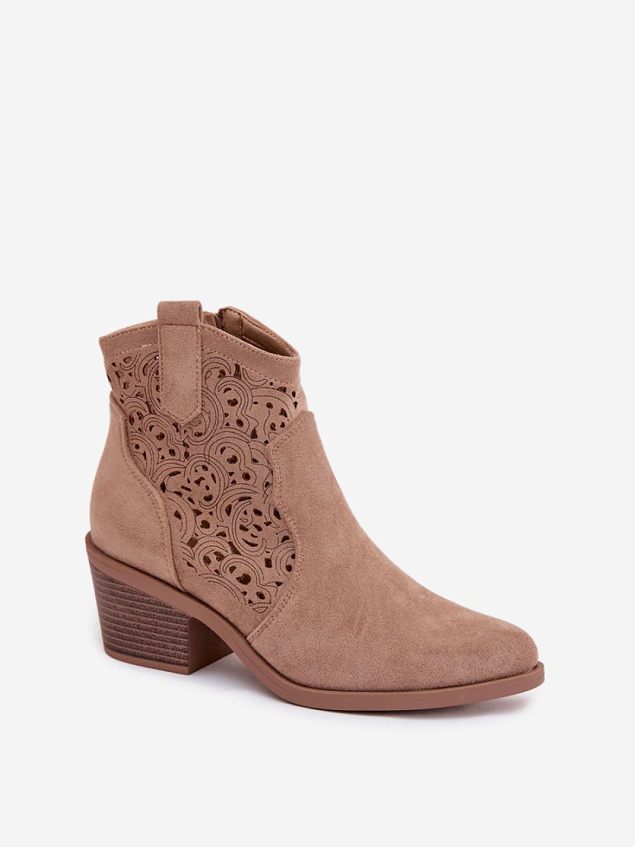 Boty na podpatku  model 224424 Step in style 