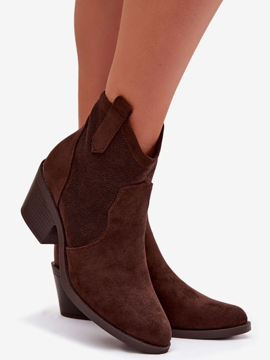 Boty na podpatku  model 224427 Step in style 