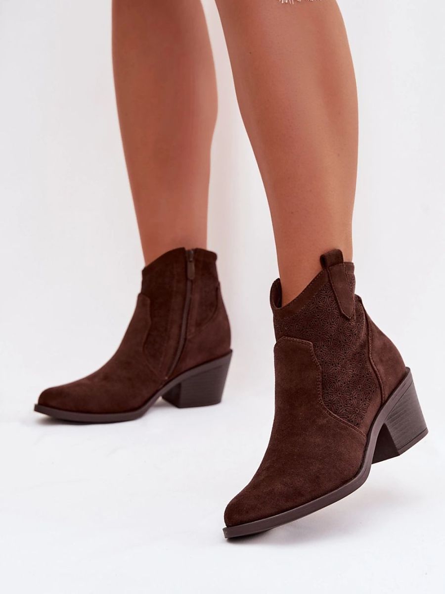 Boty na podpatku  model 224427 Step in style 
