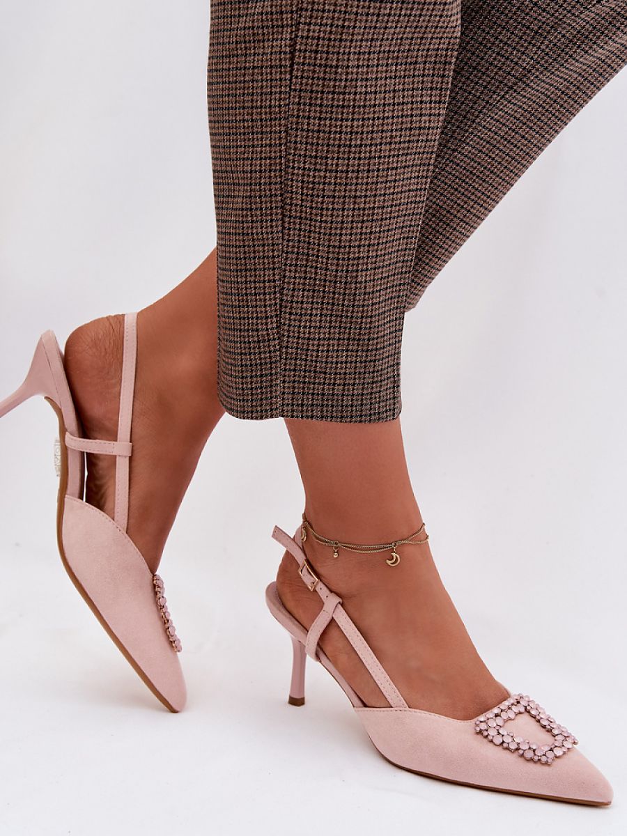 Sandály na podpatku  model 224465 Step in style 
