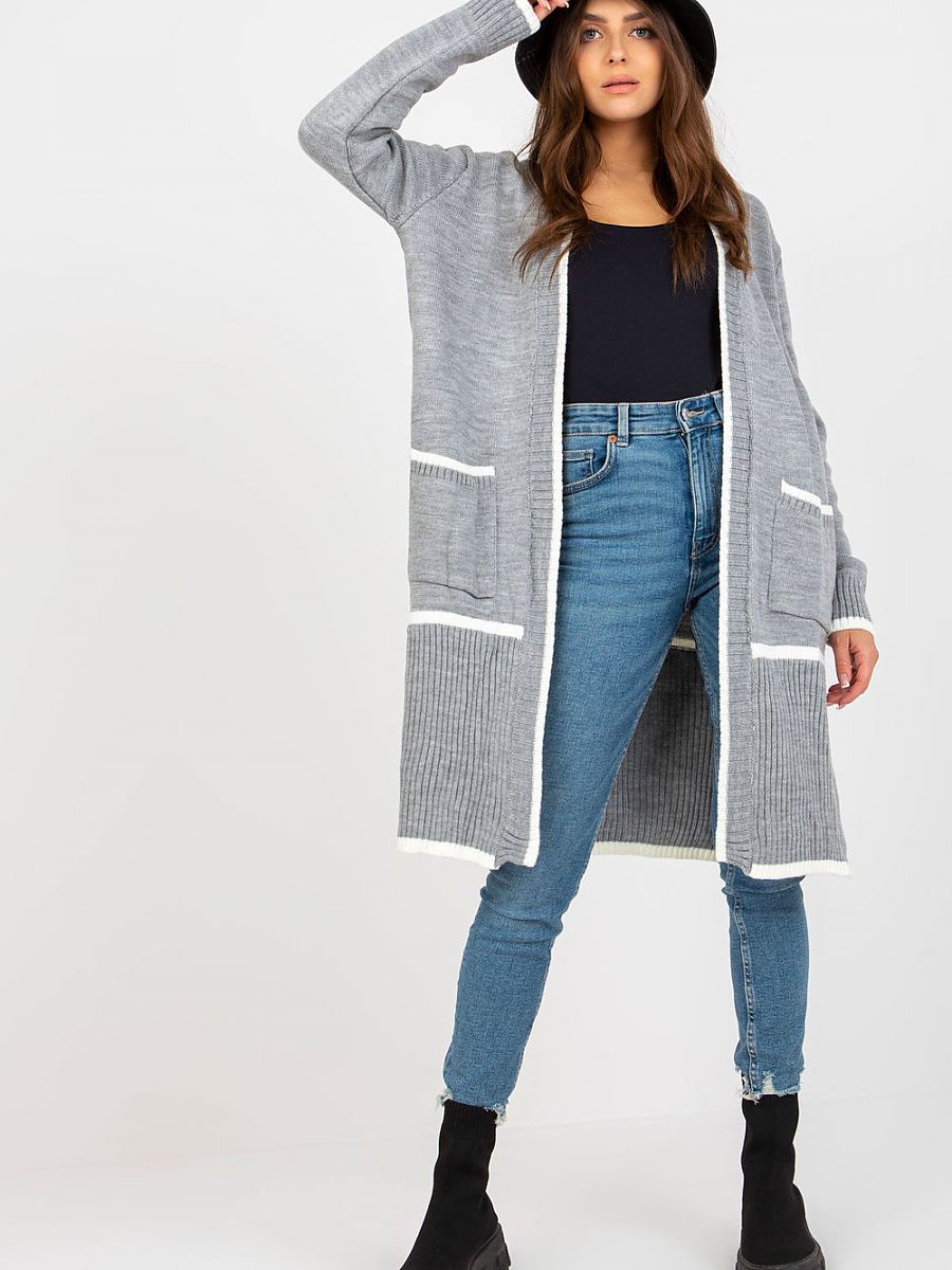 Svetr na zapínání  model 170765 Rue Paris 