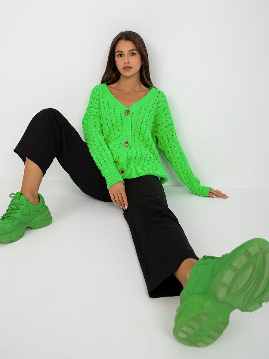 Svetr na zapínání  model 170806 Rue Paris 