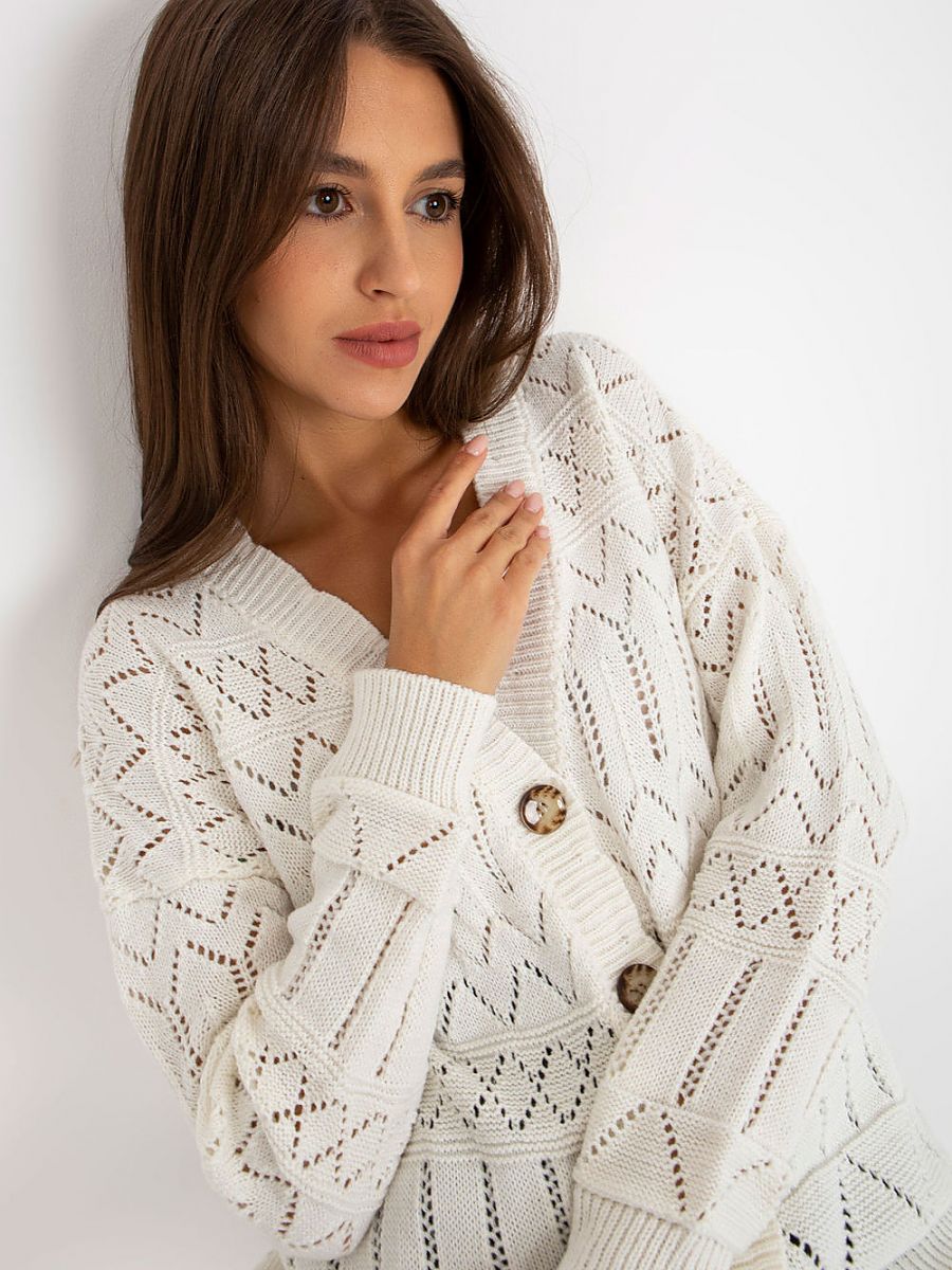 Svetr na zapínání  model 175414 Rue Paris 