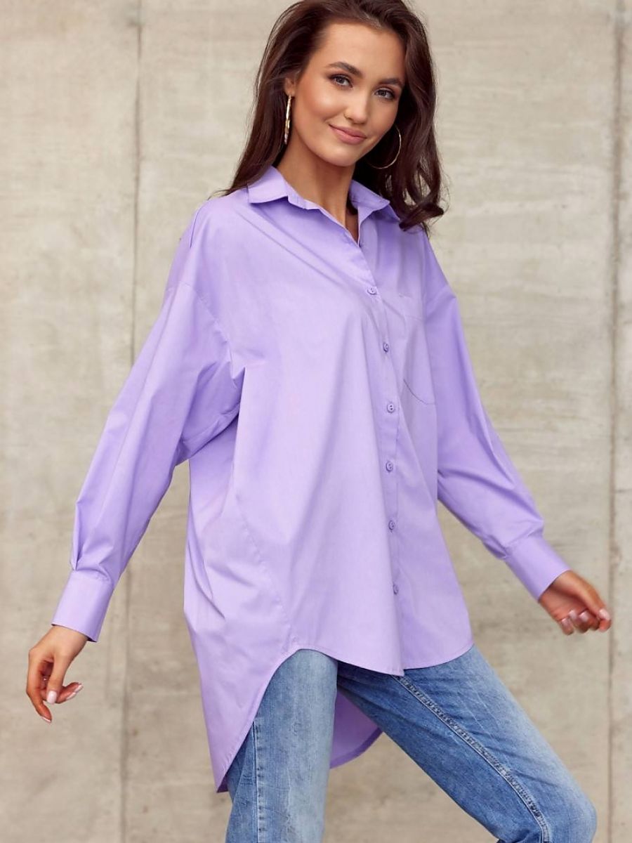 Košile s dlouhým rukávem  model 178719 Roco Fashion 