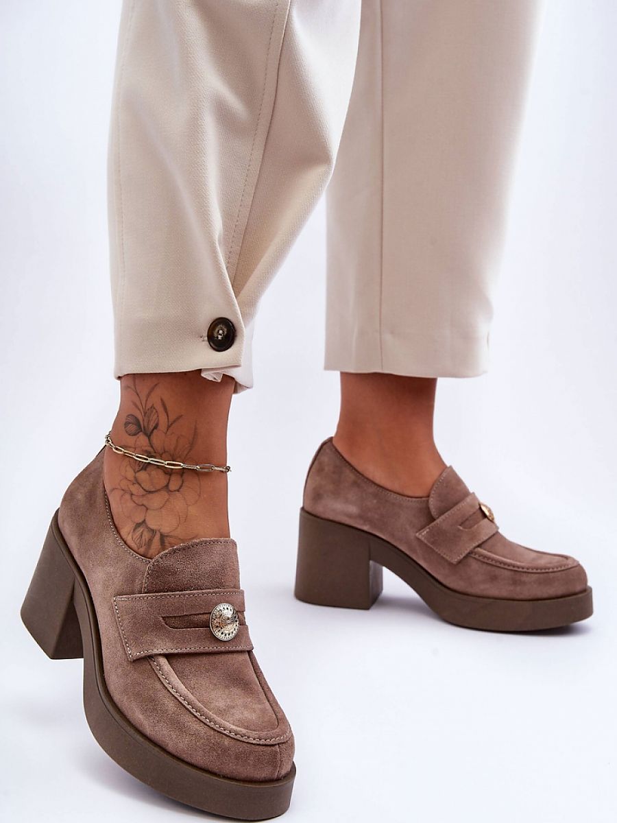 Polobotky na podpatku  model 183948 Step in style 