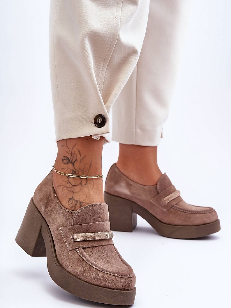Polobotky na podpatku  model 183961 Step in style 